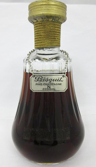 飲料・酒 Bisquit ナポレオンバカラボトル 古酒コニャック
