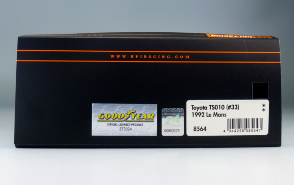 ■HPI1/43■トヨタ TS010 LM#33 1992 ルマン 2位 関谷正徳■