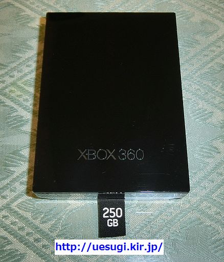 XBOX360 ハードディスク 250GB【B】 HDD スリム用純正 S，E両対応