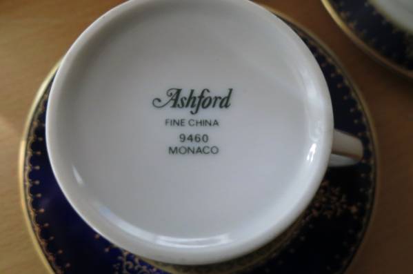 Ashford ・アッシュフォード MONAKOコーヒーカップ 5客(コーヒー 