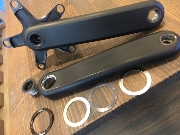 cannondale si クランク キャノンデール 170mm PCD110mm