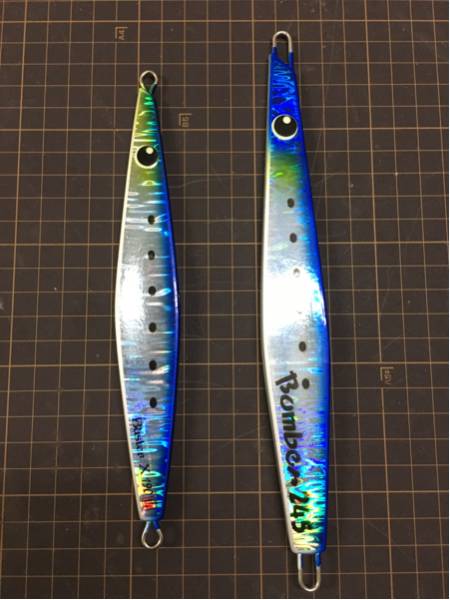 ツダジグ　バスターX190.ボンバー245 未使用】ツダジグ2dajigボンバーbomber245バスターX190 イワシ