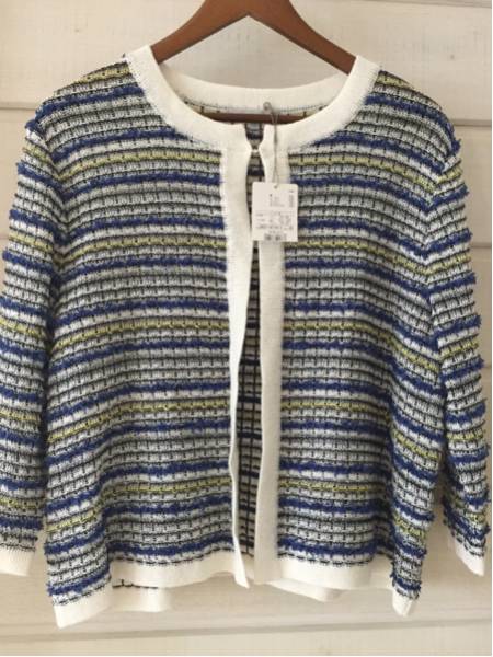 ☆REMALON カーディガン 46 大きいサイズ 新品 ルック☆