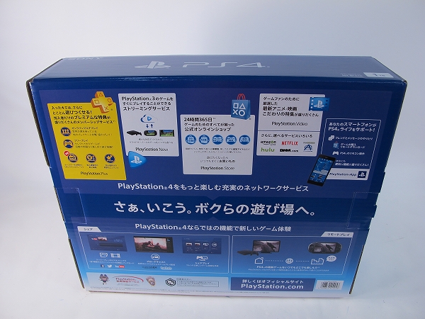 新型 PS4 本体 未使用 プレイステーション4 1TB ブラック j