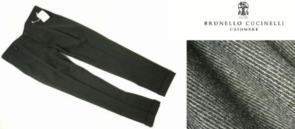 新物！ BRUNELLO CUCINELLI”ブルネロクチネリ”WVパンツ12万/48