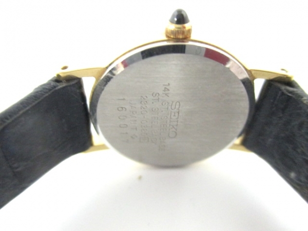 セイコー　エクセリーヌ　14K　クォーツ　ケースのみ　2320-0380 セイコー エクセリーヌ 14K クォーツ ケースのみ 2320-0380 人気定番