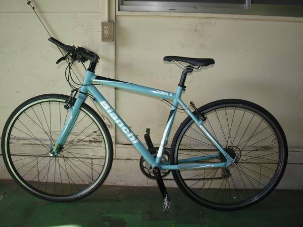 良品！BIANCHI ROMAII 700C 16速 500mm アルミ