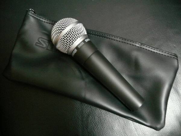 SHURE SM58-LCE ダイナミックマイク 定番マイクSM58を使ううえで