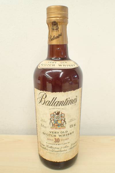 ベリーオールド 30年 バランタイン スコッチ 750ml 未開栓 43