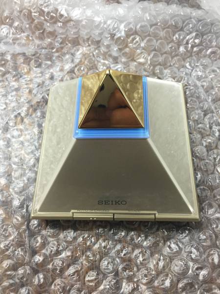 昭和レトロ セイコー ピラミッドトーク 置時計 SEIKO セイコー
