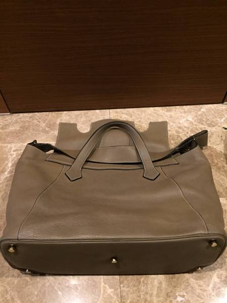 CISEI シセイ チセイ 2WAYレザーバッグ/フェリージ/ベージュ