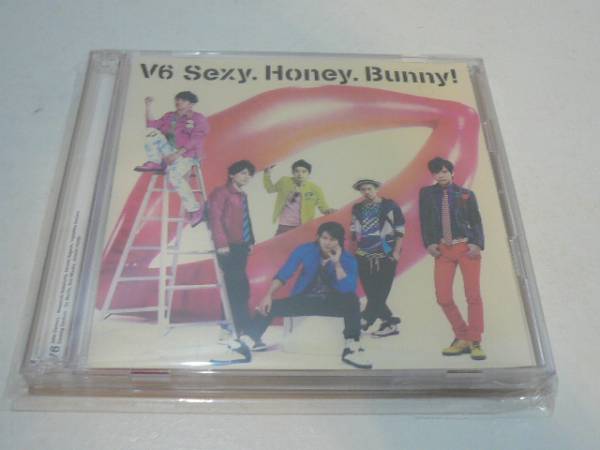 ☆V6 Sexy.Honey.Bunny/タカラノイシ 初回限定Honey盤CD+DVD☆