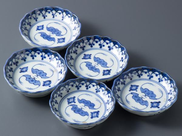 古伊万里 | Soukodo 染付小皿 染付 Shop Antique 蝙蝠文様 2026年最新