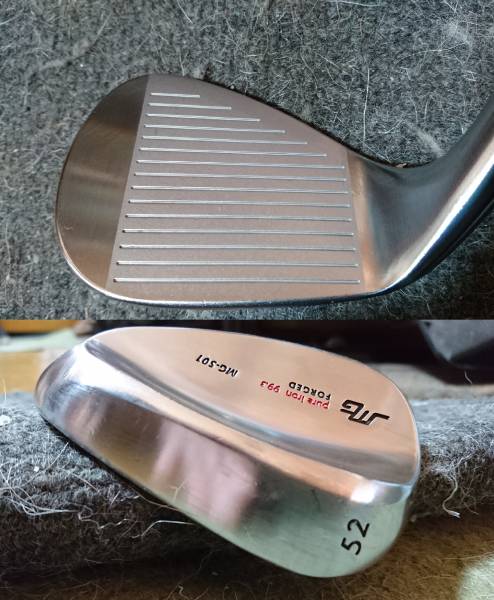 純鉄 MG-S01 52°＋モーダスウェッジ115装着 良好