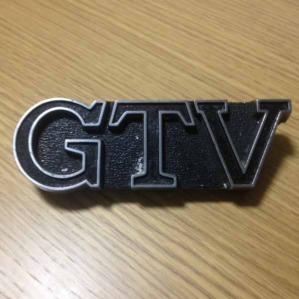 中古 ダルマ？セリカ？ GTV エンブレム(トヨタ)｜売買された 