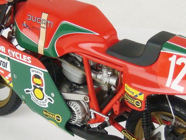ミニチャンプス 1/12 DUCATI 900 RACE IOM TT 1978 バイク模型
