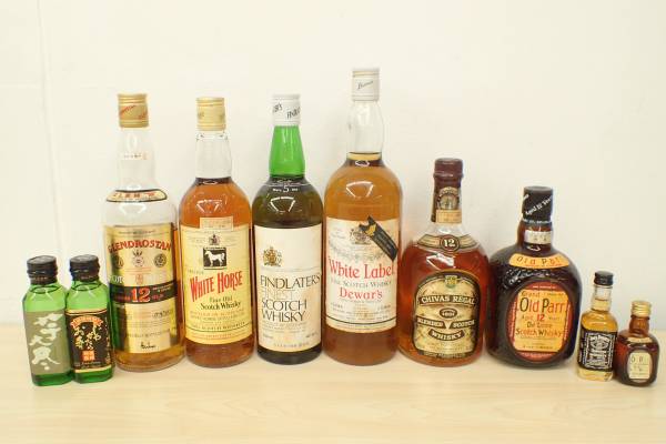 ウイスキー スコッチ デュワーズ ホワイトラベル シーバス オールドパー 全6本 kmi63G