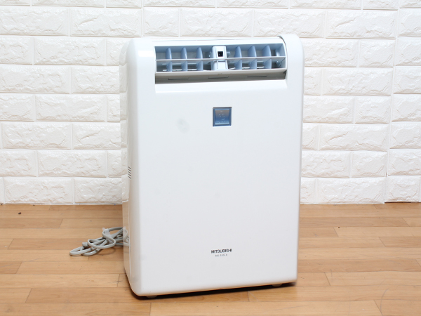 三菱電機 MJ-100FX-A 除湿機 ホワイト 2011年製造 除湿器 冷暖房、空調