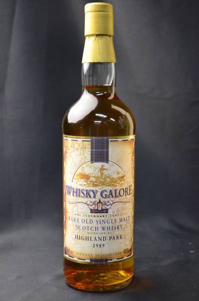 希少 ウイスキーガロア GALORE ハイランドパーク HIGHLAND PARK 1989年