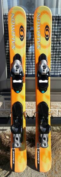 Salomon s-board ショートスキー99cm 中古品 サロモン SALOMON S-board 99 ショートスキー ファンスキー 中古品