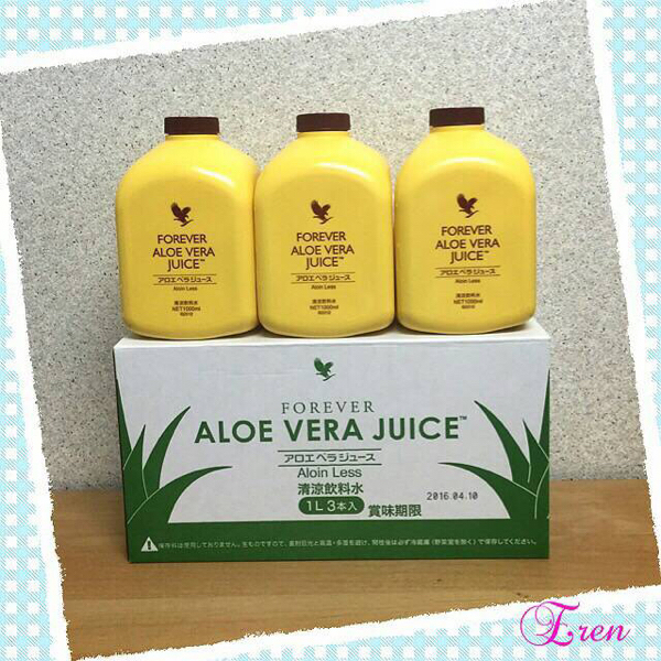 健康飲料 FOREVER ALOE VERA JUICE 1L 3本セット