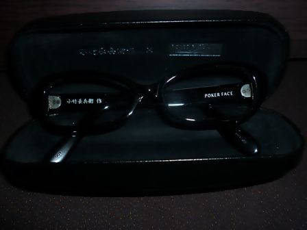 廃番レア　小竹長兵衛作×POKERFACE　眼鏡　美品