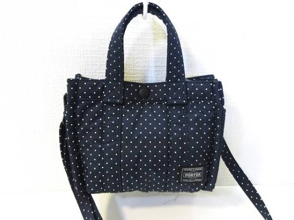 美品　ポーター　masternavy headporter トートバッグ　ドット ヘッドポーター HEAD PORTER 美品 MASTERNAVY ドット トート バッグ