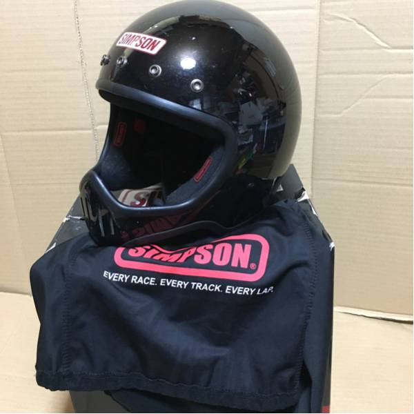 シンプソン M50 黒 59-60cm