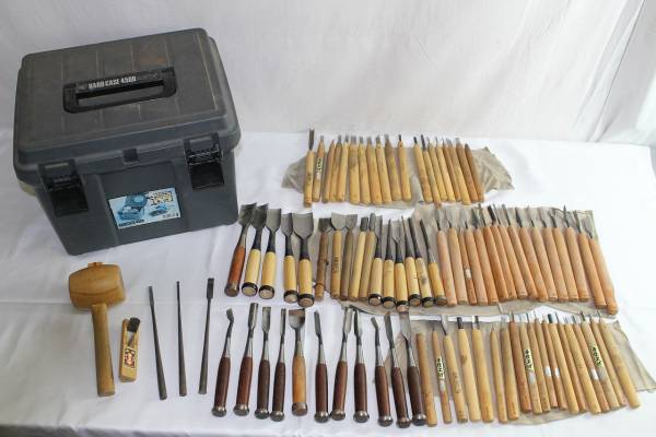 12EX01205 アイリスオーヤマ 450D 工具箱 大工 ノミ 大量 セット