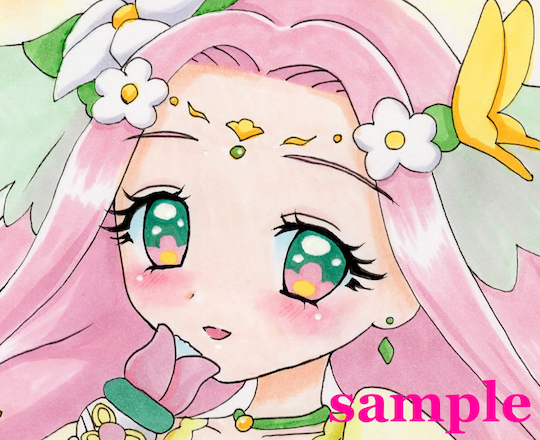 同人手描きイラスト ☆キュアフェリーチェ☆ プリキュア(手描き