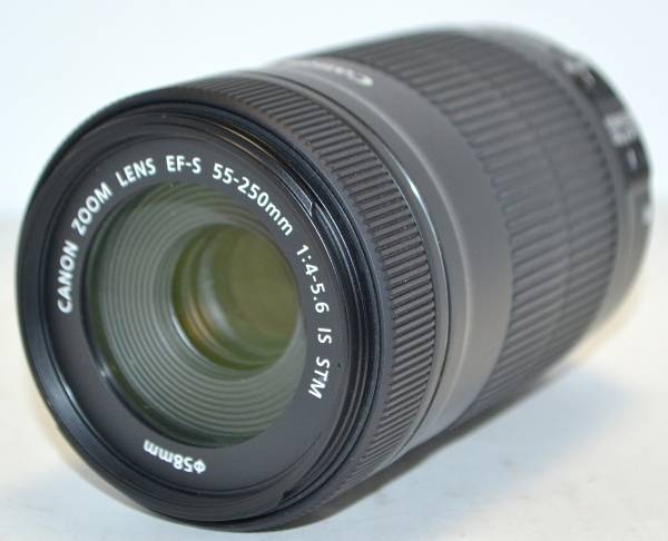 Canon キャノン EF-S 55-250mm F4-5.6 IS STM 元箱♪格安