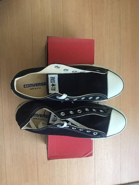 コンバース　オールスター　BLACK LOW USA製
