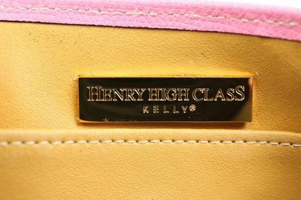 美品 HIGHCLASS ヘンリーハイクラス エブリン型 レザー ショルダー 