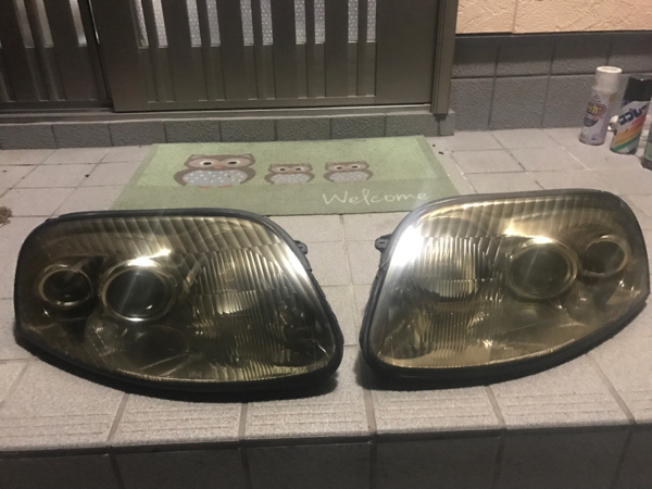 jza80 スープラ ヘッドライト 年式の割に美品