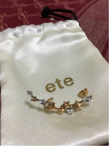 美品】エテ タトゥーピアス イヤーカフ - ete × 一ツ山佳子 タトゥー 