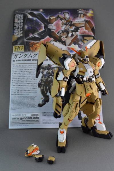 HG 1/144 ガンダムグシオンリベイクフルシティ 塗装済完成品