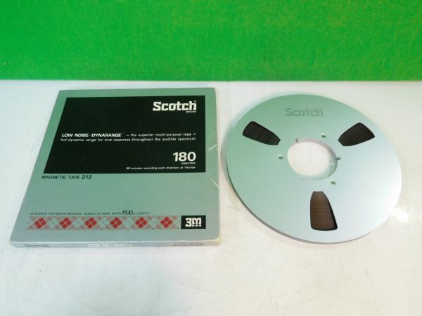 オープンリールテープ メタル AKAI Scotch 10号 空リール込 3本セット