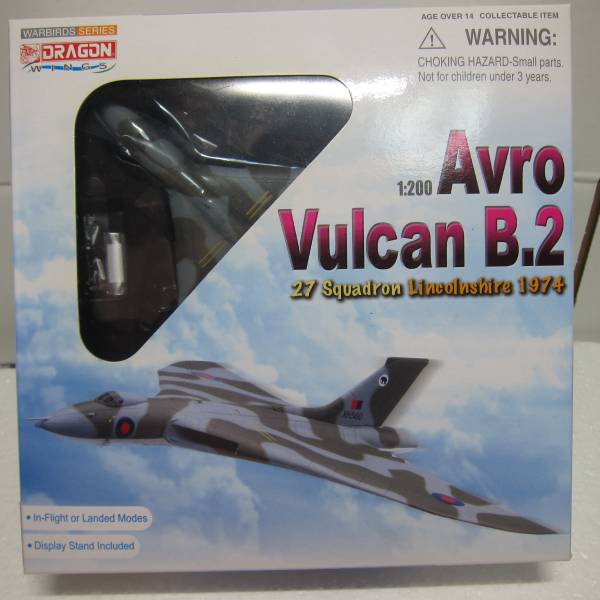 1⁄200 B.2 Dragon - Vulcan Avro Valkyrie Model with アブロ バルカン
