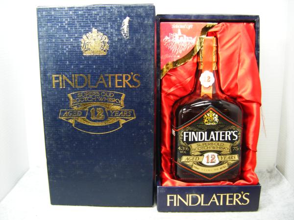 古酒◇FINDLATER'S/フィンドレイター 12年 750ml 43% SUPERB OLD 箱付
