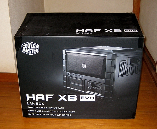 PCケース CoolerMaster ハイエアフローキューブタイプケース HAF XB EVO RC-902XB-KKN2-JP 加工・オマケ付き