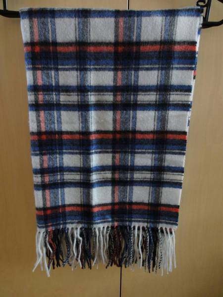 【新品】ANAYI アナイ カシミヤ100％ ネイビーマフラー 大判 □ ANAYI アナイ カシミア100% ストール マフラー □ ANAYI アナイ F