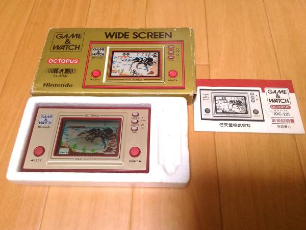 任天堂 game&watch ゲームウォッチ オクトパス 【公式通販】