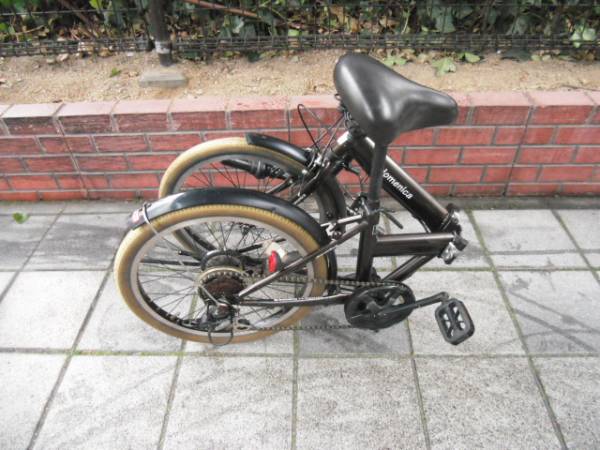 折りたたみ自転車中古 EVERBLUE 外装6段変速 ◇中古自転車B27◇折畳 