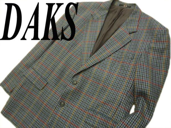 お買い得，限定SALE ダックス DAKS メンズ テーラードジャケット ウールジャケット チェック柄(テーラードジャケット、ブレザー)｜売買されたオークション情報、yahooの商品情報をアーカイブ公開 - オークファン 男性用