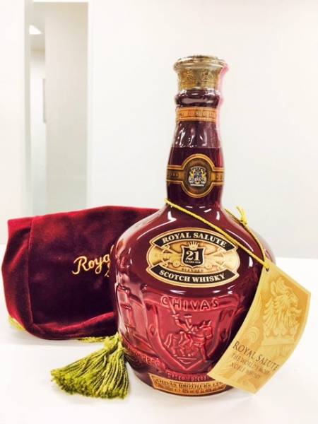 ROYAL SALUTE 21年 ロイヤルサルート 21年 スコッチ ウイスキー 青