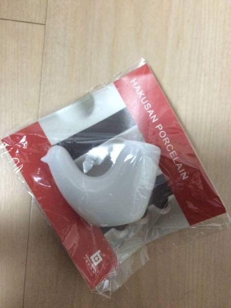 新品☆白山陶器 とり型爪楊枝立て TOTTO_1