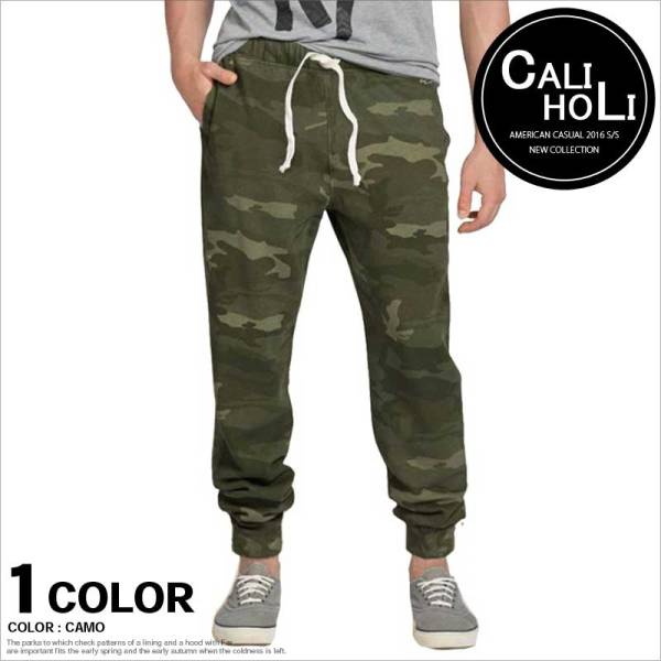 カリホリ『Cali Holi』スウェットパンツ/迷彩/XL