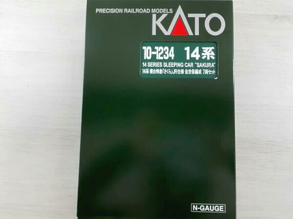 KATO 10-1234 14系 寝台特急さくら JR仕様 佐世保編成 7両セット