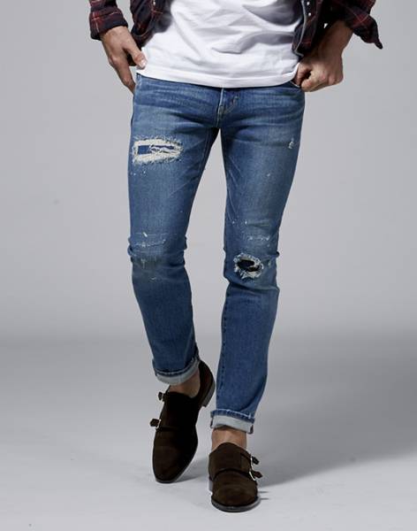 junhashimoto ジュンハシモト ストレッチ デニム 1 SLIM STRAIGHT 360°STRETCH