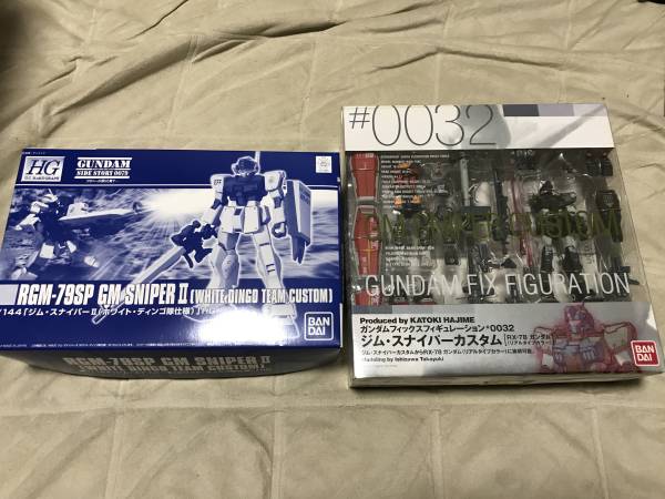 GFF ジムスナイパーカスタム HGUC　ジムスナイパー　ホワイトディンゴ隊　新品_1